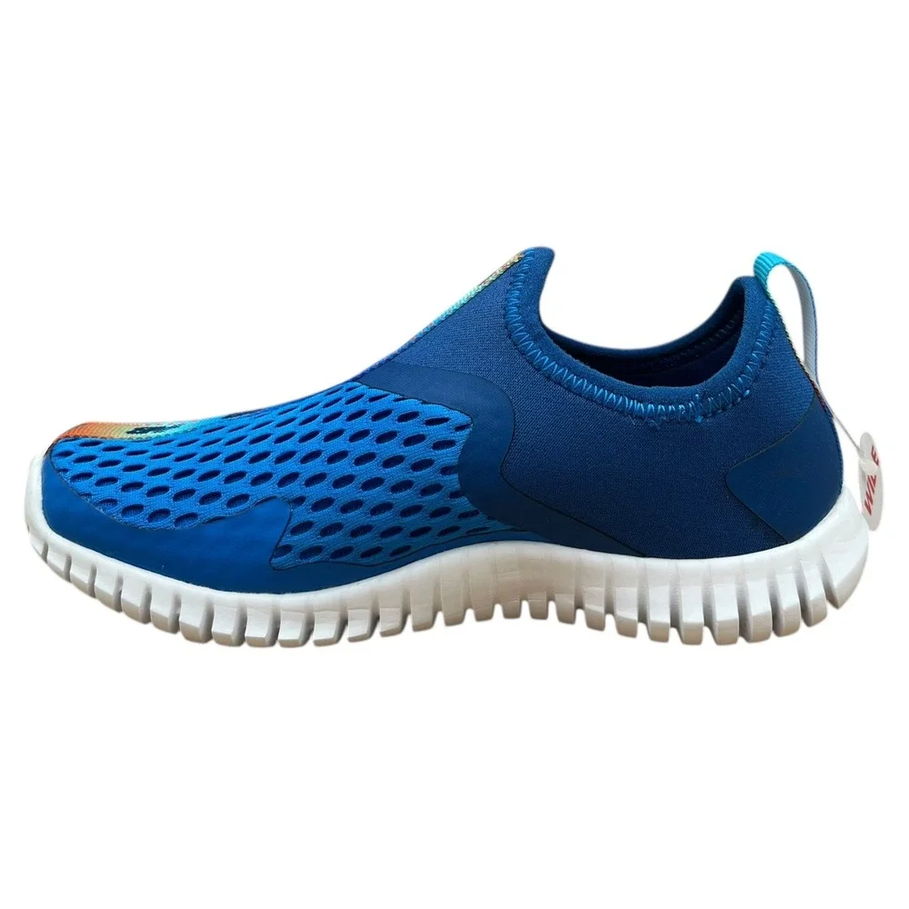 New Balance Little Boys Aqua Drift Slip on Water Shoes 13 Wide Blue Sporty Style